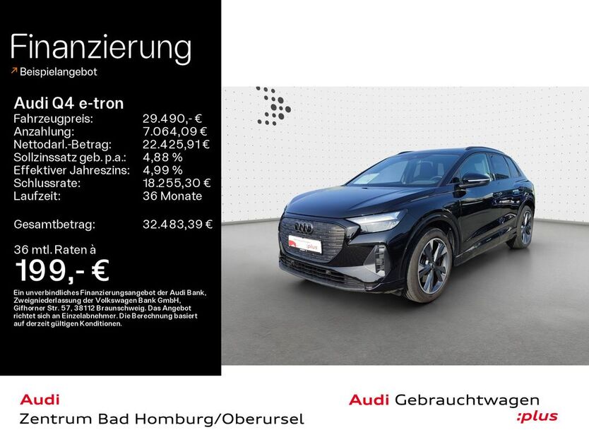Audi Q4 e-tron 36.663 km 29.490 € Oberursel 61440