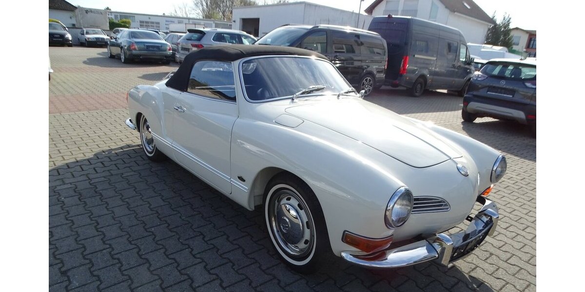 VW Karmann Ghia Cabrio vollstständig restauriert 77.200 km 49.900 &euro; Rodgau 63110