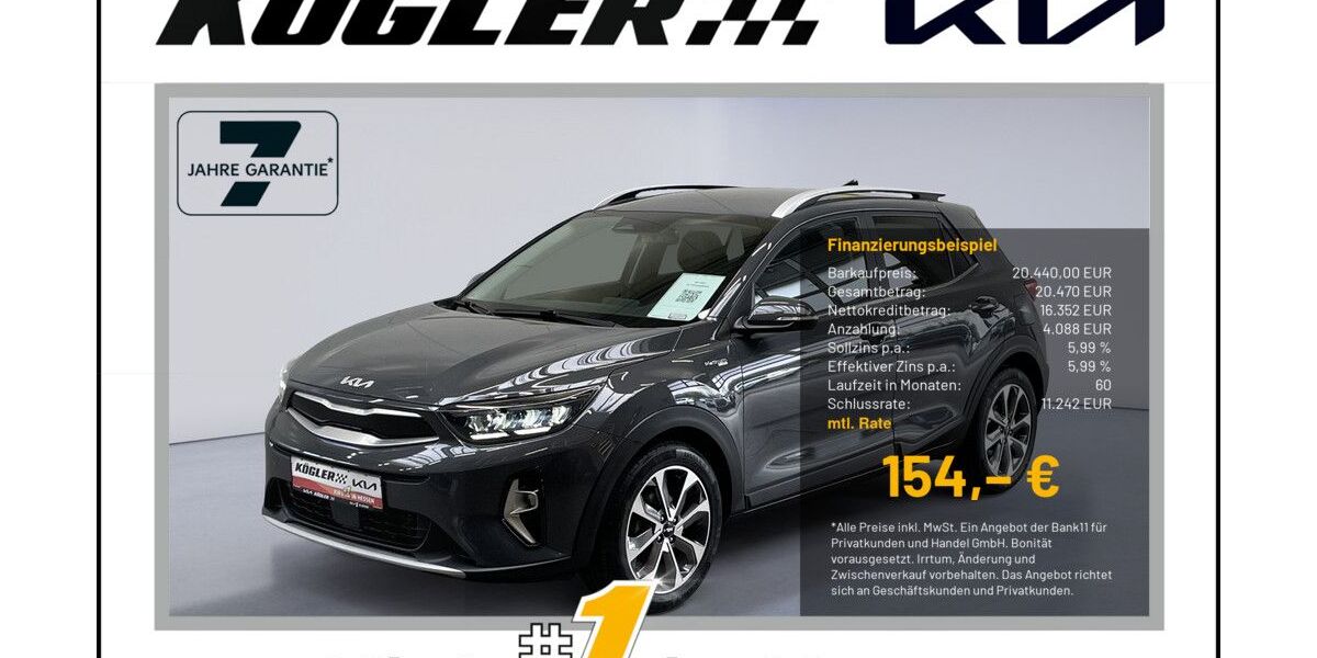 Kia Stonic 18.710 km 19.860 &euro; Rosbach | Frankfurt Nord 61191