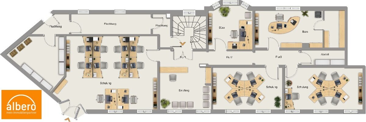 albero:) moderne Büroetage in der Innenstadt 5 zimmer