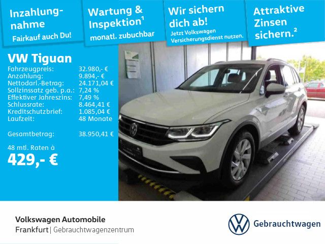 VW Tiguan 49.519 km 32.980 € Frankfurt 60326