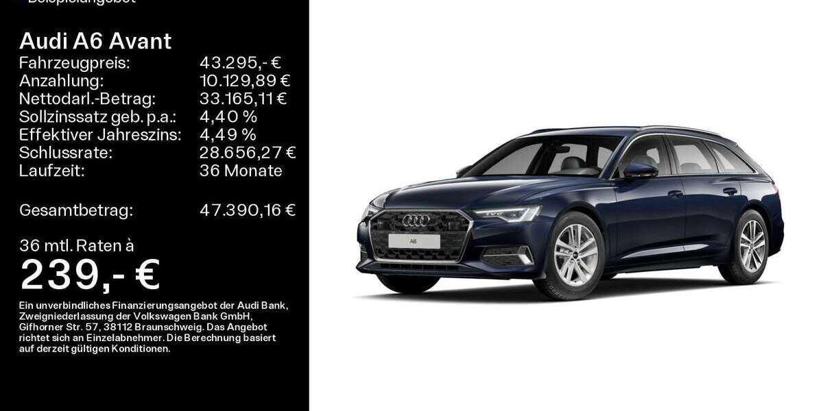 Audi A6 31.296 km 43.295 &euro; Oberursel 61440