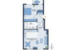 Etagenwohnung Frankfurt am Main Gallus - 2 Zimmer, 63 m&sup2;, 1.400&euro; | Angebot:26435784
