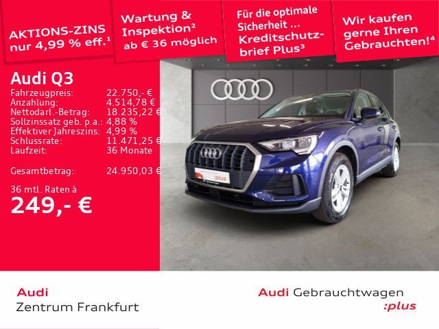 Audi Q3 50.378 km 22.750 € Frankfurt am Main 60314