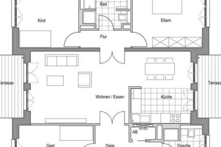 Wohnung zum Mieten in Frankfurt am Main 2.380 € 125 m²