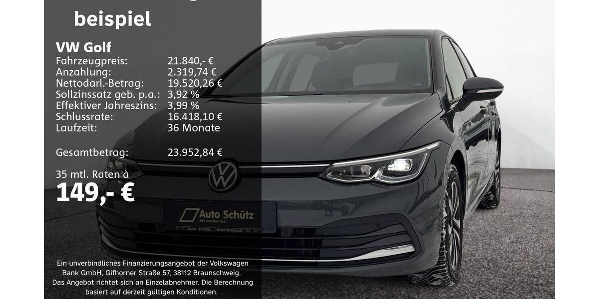VW Golf 51.722 km 21.840 &euro; Groß-Umstadt 64823