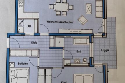 3 Zimmer-Wohnung 88m² Hanau Groß-Auheim ab sofort zu vermieten 3 zimmer