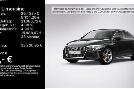 Audi A3 34.100 km 29.488 € Mühlheim a. Main 63165
