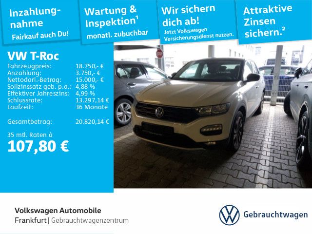 VW T-Roc 94.395 km 18.750 &euro; Frankfurt 60326
