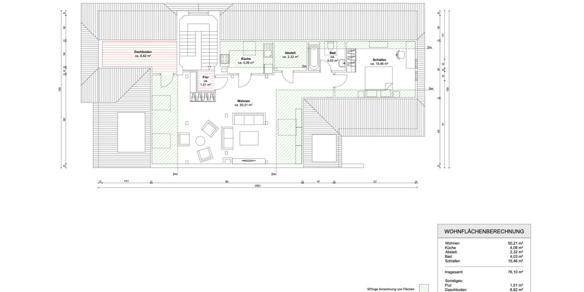 Etagenwohnung Bad Homburg vor der Höhe Kirdorf - 2 Zimmer, 76 m&sup2;, 1.200&euro; | Angebot:25246492