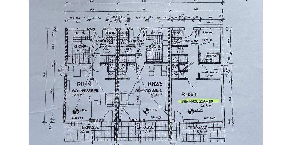 Reihenendhaus Bad Vilbel - 6 Zimmer, 137 m&sup2;, 629.000&euro; | Angebot:24504729