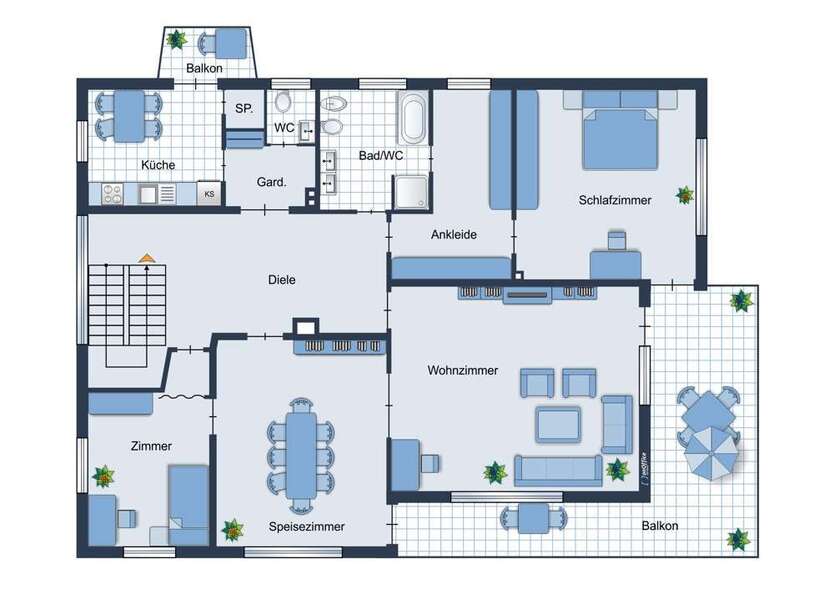 Wohnung zum Mieten in Bad Homburg vor der Höhe 2.750 € 200 m²