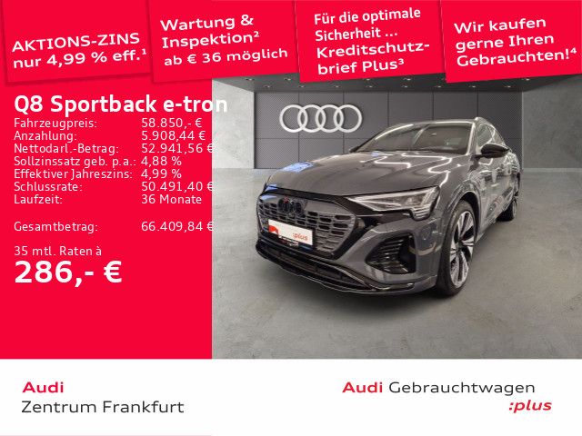 Audi Q8 e-tron 36.938 km 58.850 &euro; Frankfurt am Main 60314