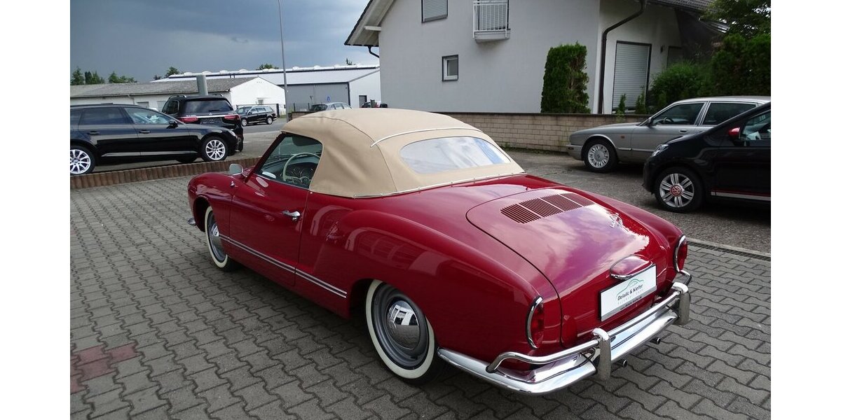 VW Karmann Ghia Cabrio vollständig restauriert 1.200 km 63.990 &euro; Rodgau 63110