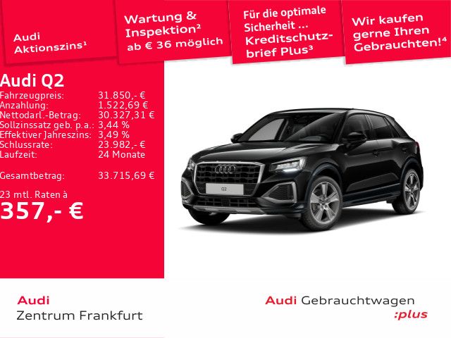 Audi Q2 2.362 km 31.850 &euro; Frankfurt am Main 60326