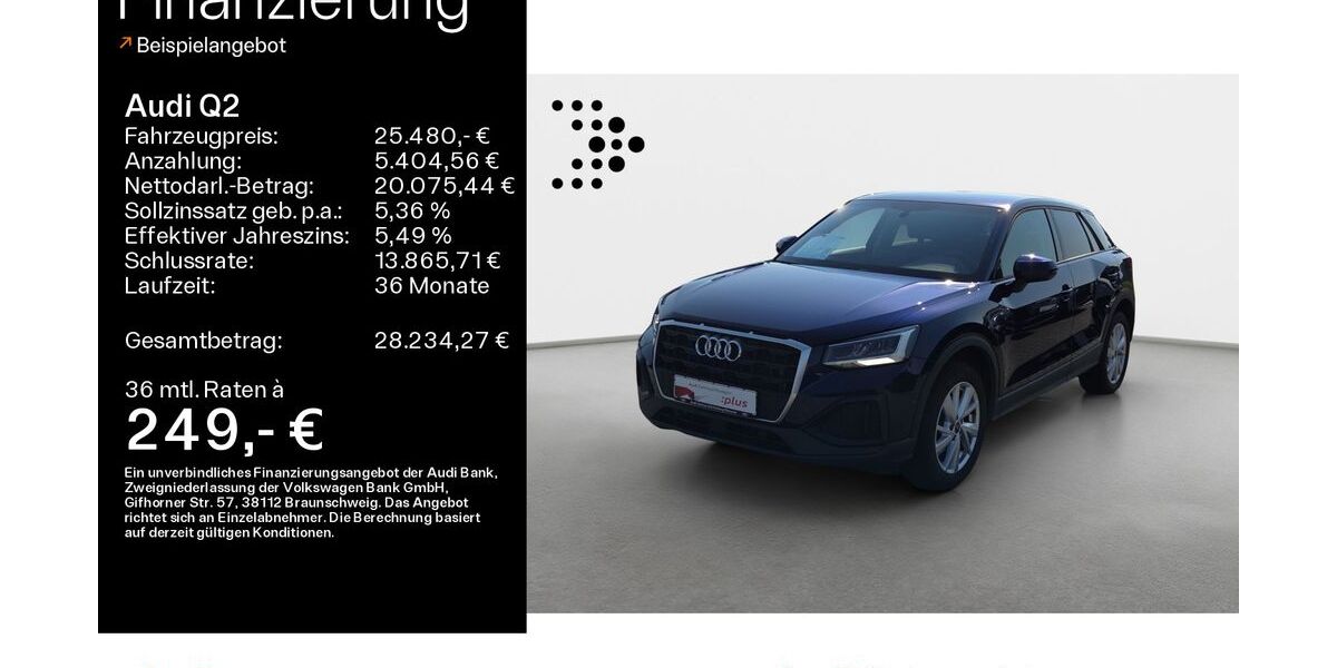Audi Q2 32.340 km 24.890 &euro; Oberursel 61440
