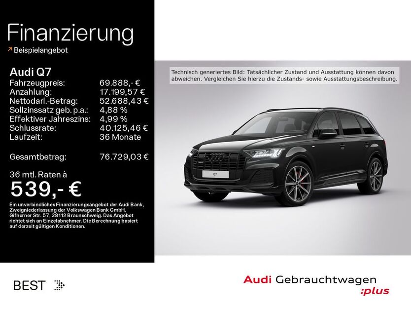 Audi Q7 47.000 km 69.888 € Mühlheim 63165