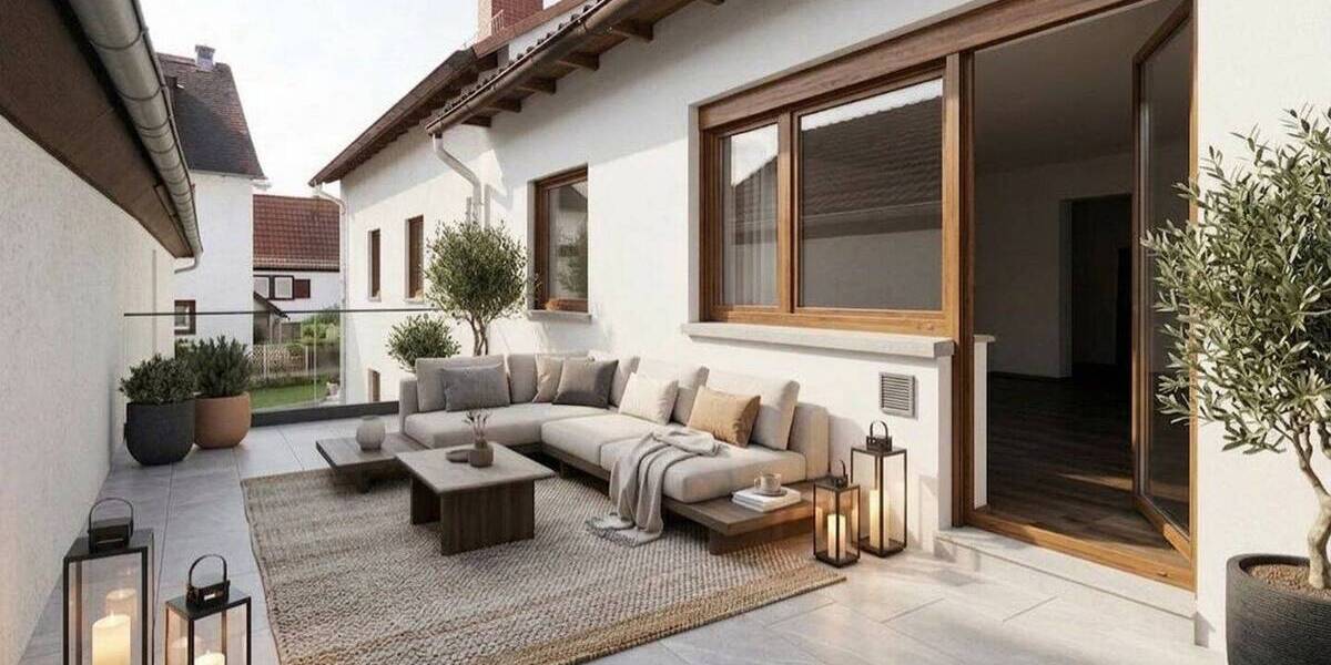 Etagenwohnung Frankfurt am Main Seckbach - 3 Zimmer, 94 m&sup2;, 449.000&euro; | Angebot:26688478