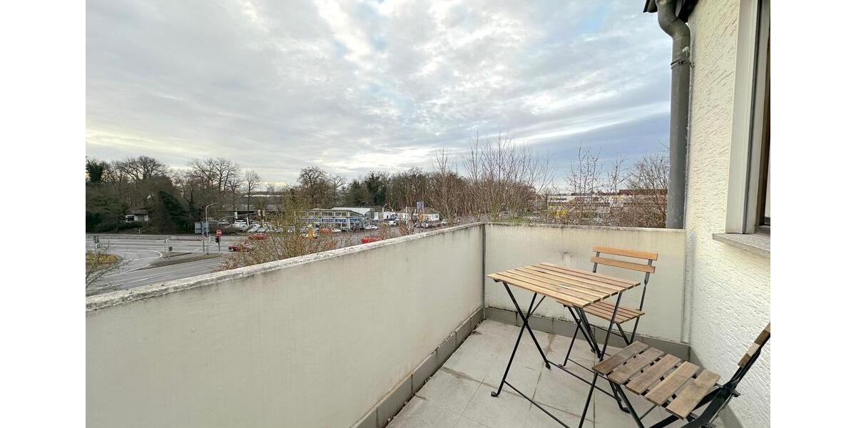 Moderne Einzimmerwohnung in Obertshausen mit Balkon 1 zimmer