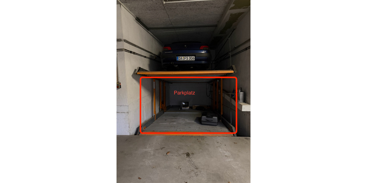 Tiefgaragen-Stellplatz Darmstadt Parkplatz zimmer
