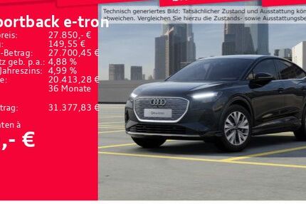 Audi Q4 e-tron 75.798 km 27.850 € Frankfurt am Main 60314