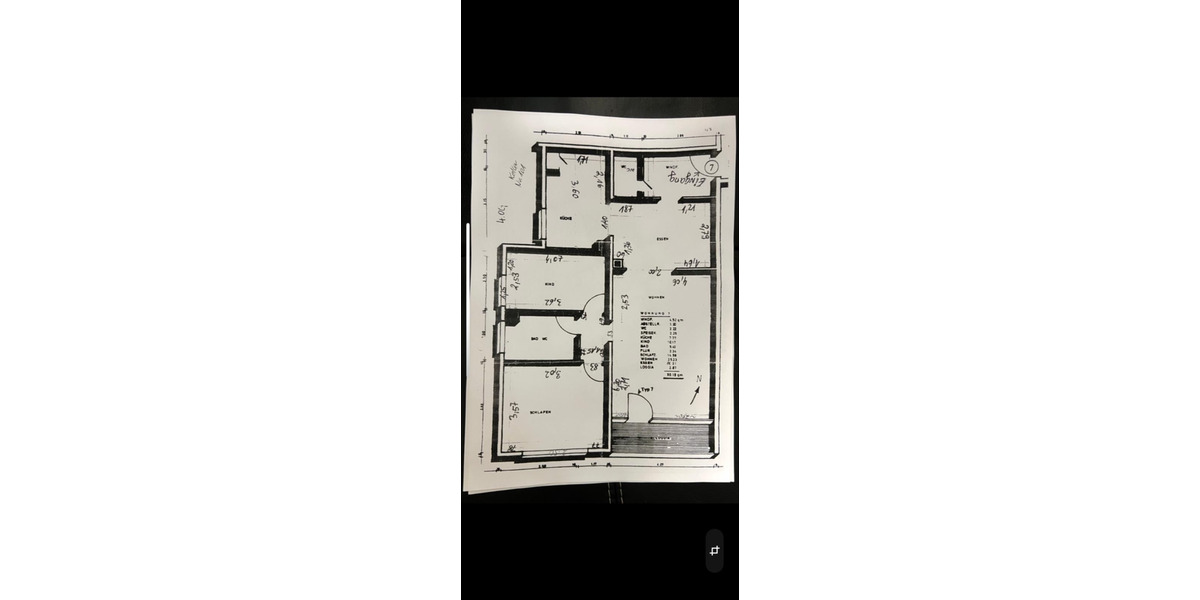 Etagenwohnung Offenbach am Main Bieber - 4.5 Zimmer, 90 m&sup2;, 285.000&euro; | Angebot:25649536