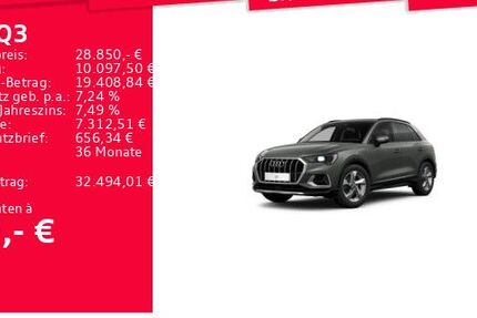 Audi Q3 47.181 km 28.850 &euro; Frankfurt am Main 60314
