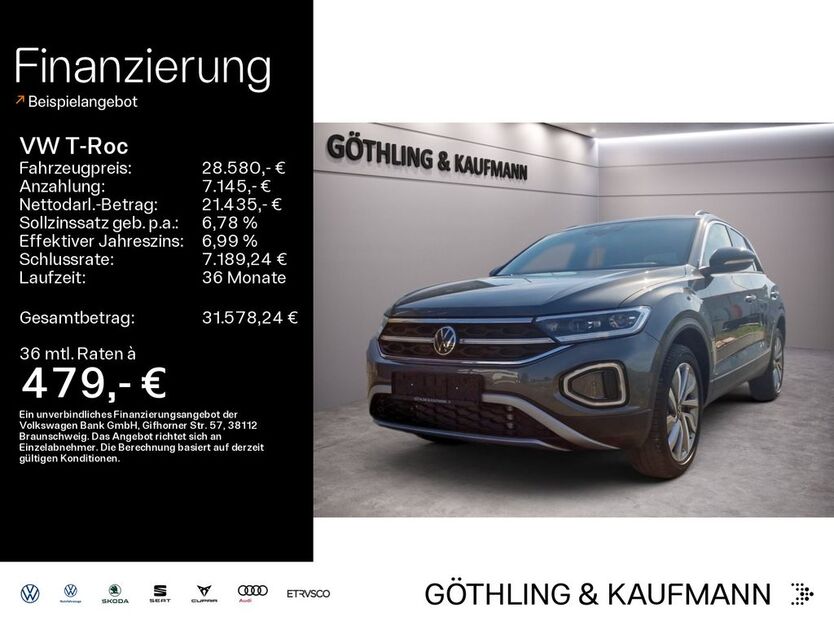 VW T-Roc 8.900 km 28.580 € Kelkheim 65779