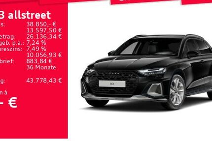 Audi A3 3.848 km 38.850 &euro; Frankfurt am Main 60314