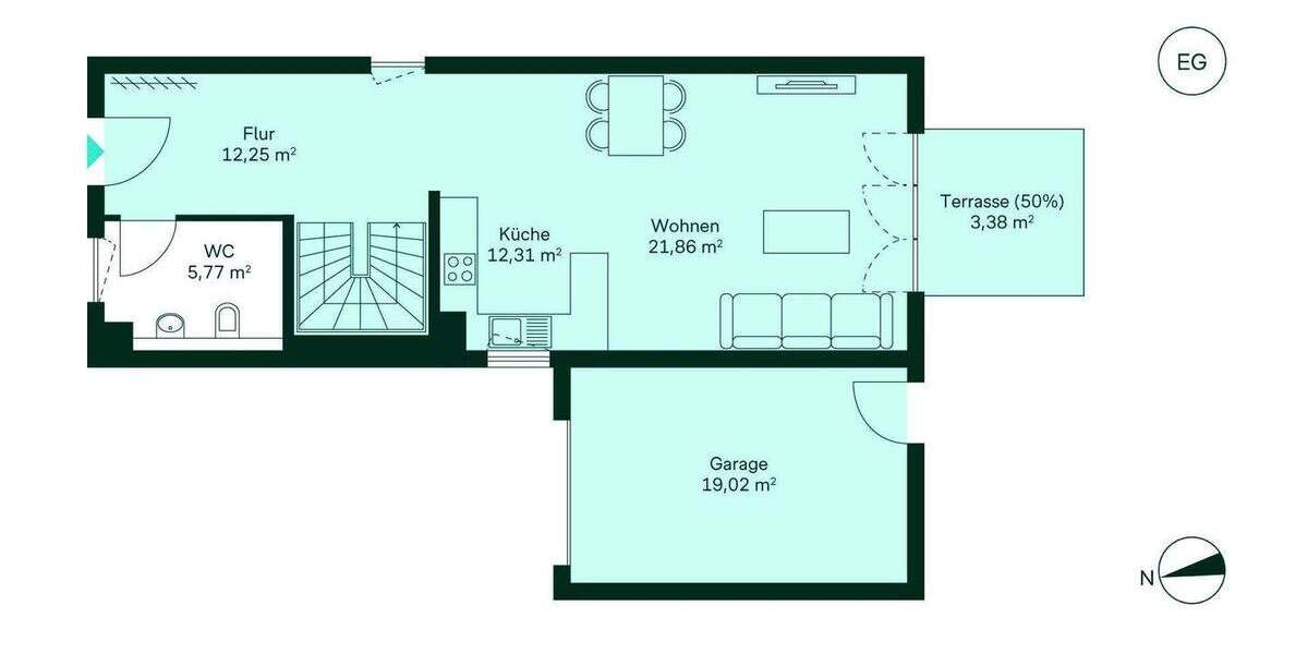 Reihenmittelhaus Langen - 5 Zimmer, 156 m&sup2;, 869.900&euro; | Angebot:24833241