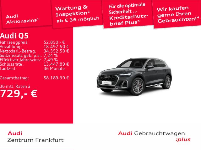 Audi Q5 21.457 km 52.850 &euro; Frankfurt am Main 60314
