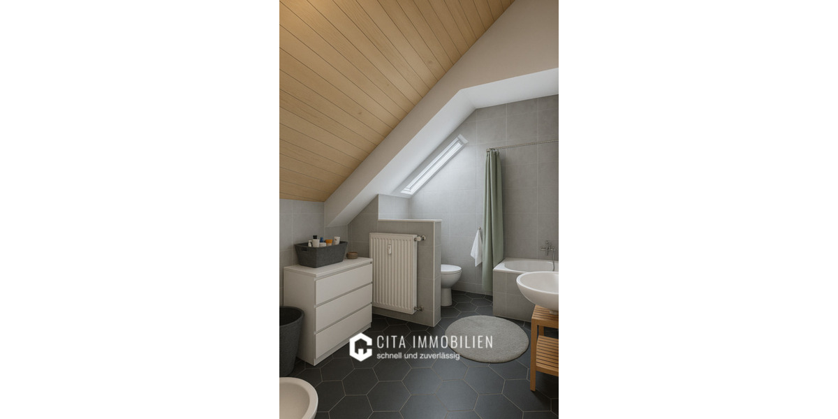 2,5-Zimmer-Dachgeschosswohnung mit Einbauküche in ruhiger Lage von Altenstadt-Lindheim 2 zimmer