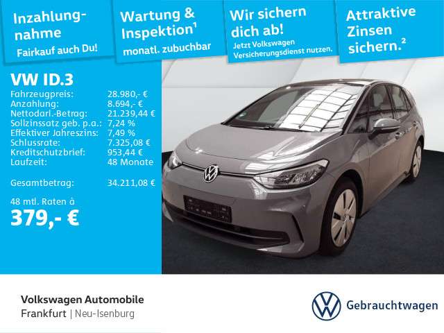 VW ID.3 20.179 km 28.980 € Neu-Isenburg 63263