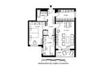 Etagenwohnung Hanau Lamboy - 3 Zimmer, 72 m&sup2;, 643&euro; | Angebot:26679448