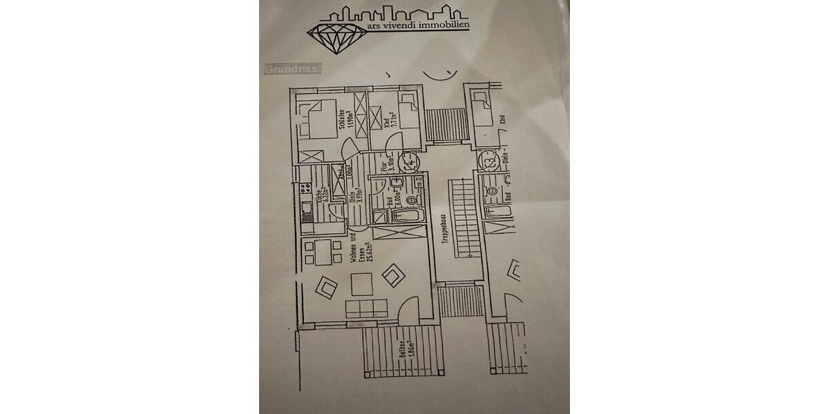 Etagenwohnung Langenselbold - 3 Zimmer, 67 m&sup2;, 230.000&euro; | Angebot:25428462