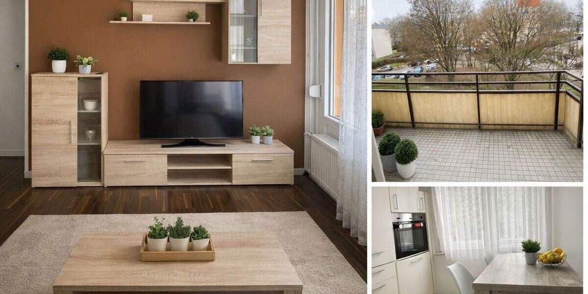 Etagenwohnung Frankfurt Nied - 2 Zimmer, 63 m&sup2;, 1.070&euro; | Angebot:25430815