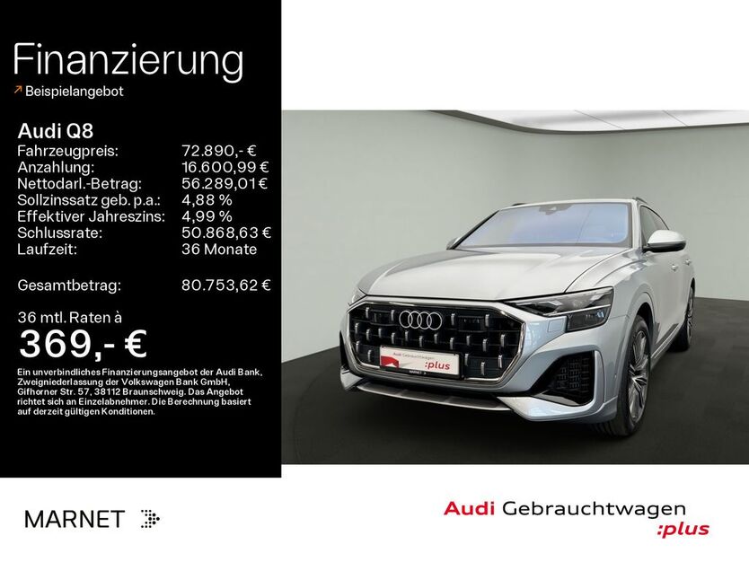 Audi Q8 28.515 km 72.890 € Bad Nauheim 61231