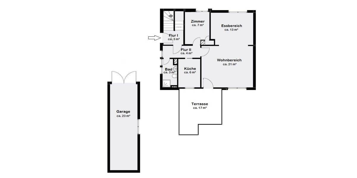 Doppelhaushälfte Frankfurt am Main Sachsenhausen - 6 Zimmer, 128 m&sup2;, 595.000&euro; | Angebot:26242925