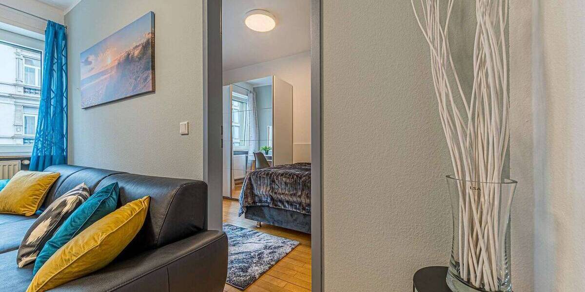 Etagenwohnung Frankfurt am Main Nordend-West - 2 Zimmer, 38 m&sup2;, 1.440&euro; | Angebot:26683315