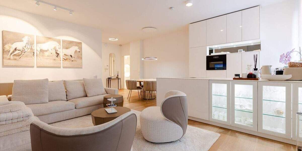 Direkt am Wasser: Stilvolle Hochparterrewohnung mit Privatzugang 3 zimmer