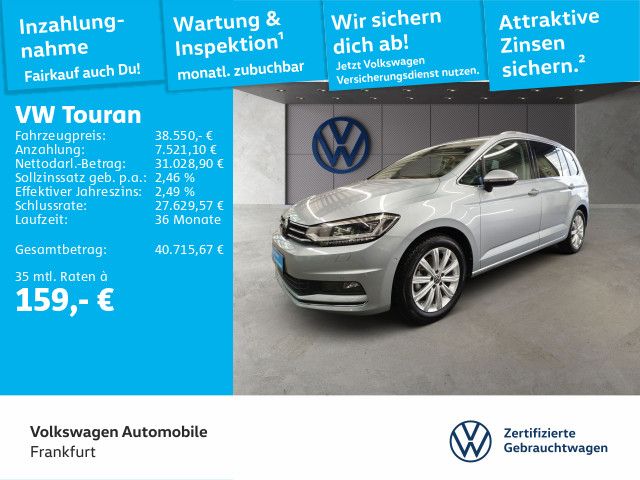 VW Touran 12.495 km 38.550 &euro; Frankfurt 60326