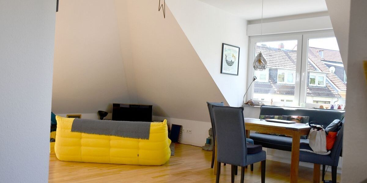 **RESERVIERT** Zwischen Stadtleben und Parkidylle – attraktive 2-Zimmer-Wohnung im beliebten Woogsviertel - Dachgeschoßwohnung Darmstadt Darmstadt/Viertel | Angebot:26776972
