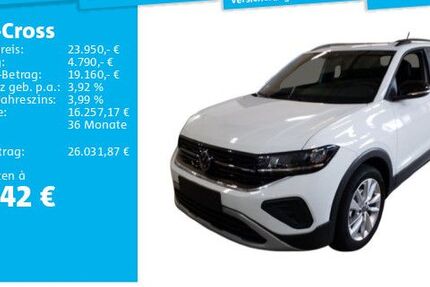 VW T-Cross 7.042 km 23.950 € Frankfurt 60326