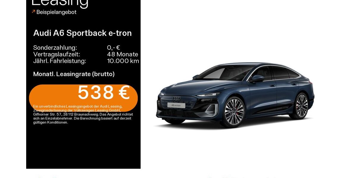 Audi A6 e-tron 9.926 km 54.980 &euro; Hofheim 65719