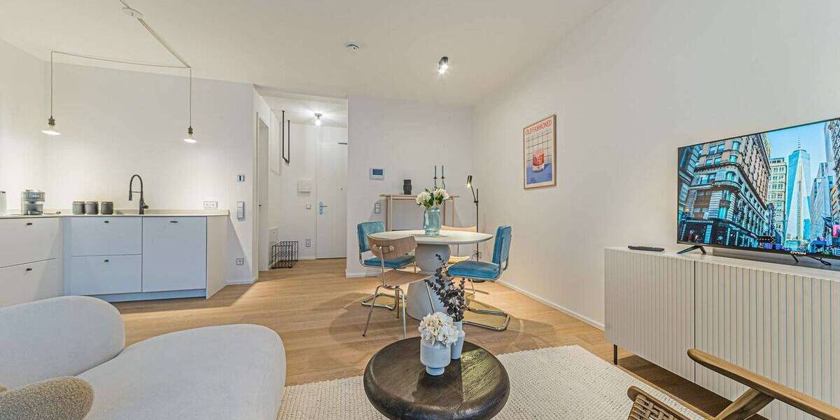 Etagenwohnung Frankfurt am Main Innenstadt - 2 Zimmer, 63 m&sup2;, 2.600&euro; | Angebot:26388792