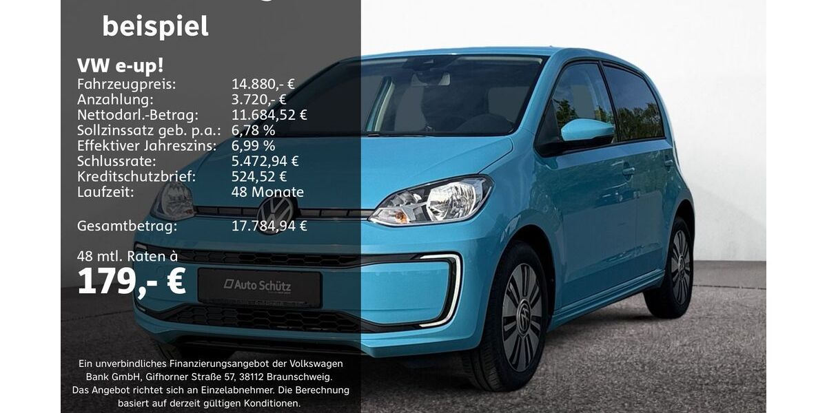 VW e-up! 64.469 km 14.880 &euro; Groß-Umstadt 64823