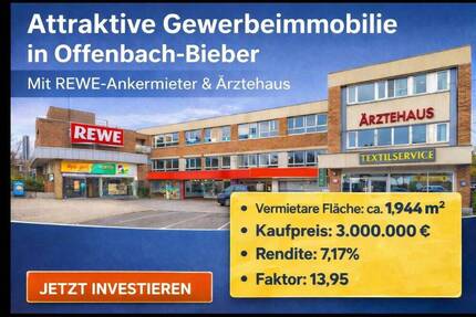 Gewerbeobjekt Offenbach am Main Bieber - 3.000.000&euro; | Angebot:26117285