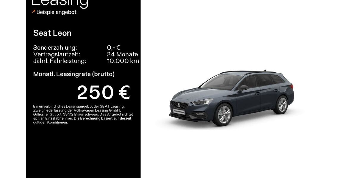 Seat Leon 27.612 km 28.490 &euro; Königstein/Ts. 61462