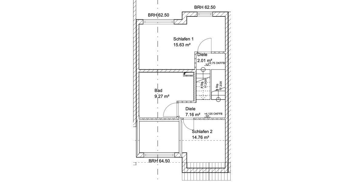 Reihenhaus Bad Vilbel - 6 Zimmer, 131 m&sup2;, 1.800&euro; | Angebot:25103751