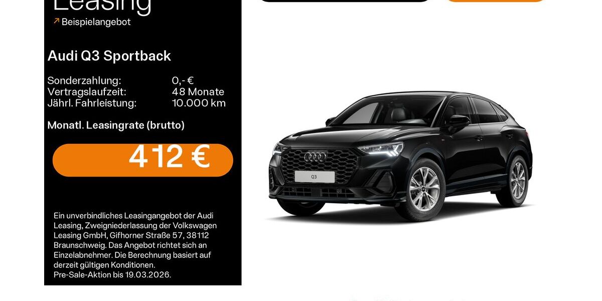 Audi Q3 27.100 km 43.449 &euro; Mühlheim 63165